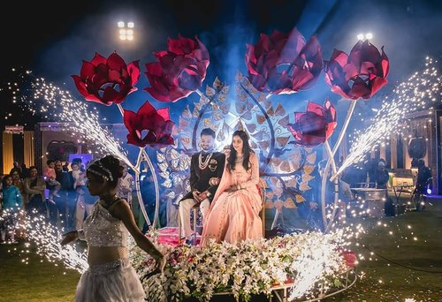 best bride groom entry theme dehradun