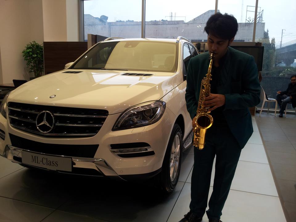 best saxophone artist dehradun