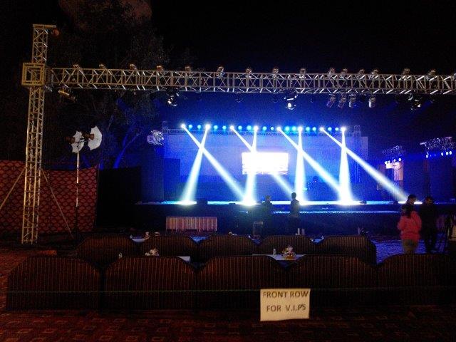 stage and Light setup dehradun